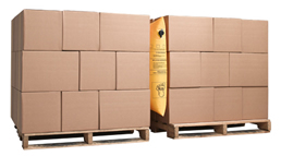 dunnage shipping airbags preventing damage to products on wood pallets