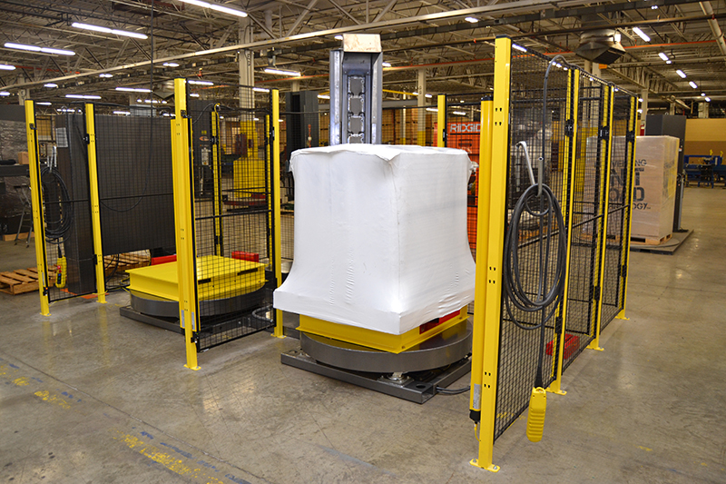 Dual Turntable Shrink System Dual Turntable Shrink System